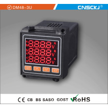 Digital AC Three Phase Voltage Meter Voltmeter with RS-485 Dm48-3u